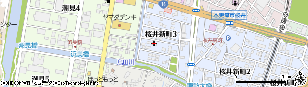 ベルフォーレ桜井周辺の地図