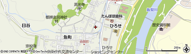 島根県安来市広瀬町広瀬鍛治町1537周辺の地図