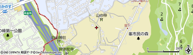 神奈川県横浜市磯子区峰町602周辺の地図