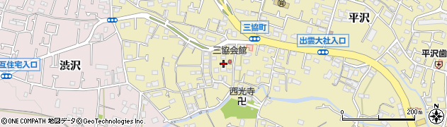 神奈川県秦野市平沢1488周辺の地図