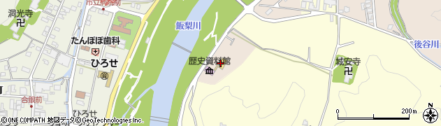 安来市役所　広瀬絣センター周辺の地図