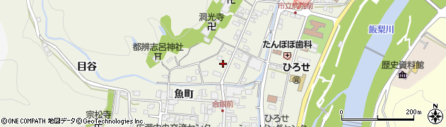 島根県安来市広瀬町広瀬鍛治町周辺の地図
