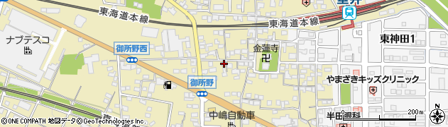 岐阜県不破郡垂井町1635周辺の地図