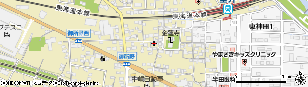 岐阜県不破郡垂井町1641周辺の地図