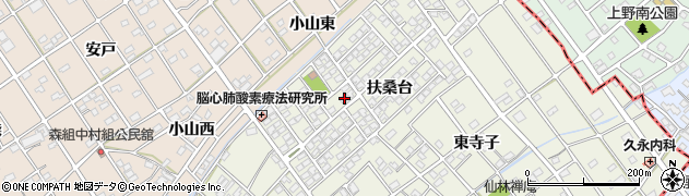 愛知県丹羽郡扶桑町高雄扶桑台245周辺の地図