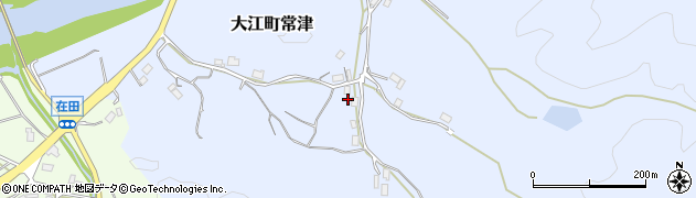 京都府福知山市大江町常津559周辺の地図