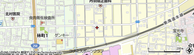 岐阜県大垣市三塚町559周辺の地図