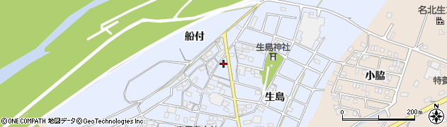 愛知県江南市鹿子島町中55周辺の地図