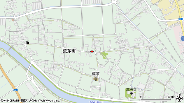 〒693-0044 島根県出雲市荒茅町の地図