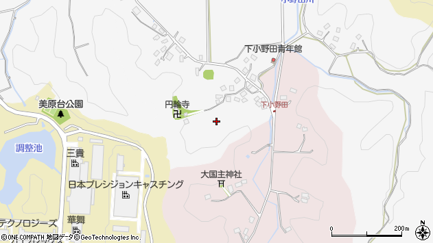 〒297-0138 千葉県長生郡長南町下小野田の地図