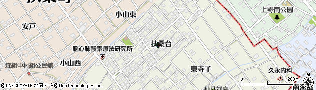 愛知県丹羽郡扶桑町高雄扶桑台184周辺の地図