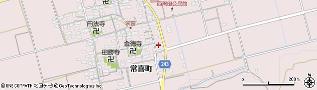 滋賀県長浜市常喜町543周辺の地図