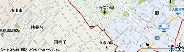 愛知県犬山市上野新町351周辺の地図