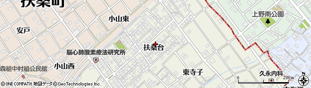 愛知県丹羽郡扶桑町高雄扶桑台186周辺の地図