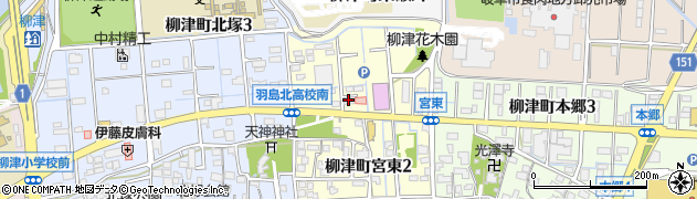 寿司炉端 ぎふ寿司男周辺の地図
