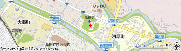 神奈川県秦野市河原町1周辺の地図