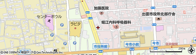 松栄株式会社出雲支店周辺の地図