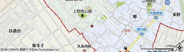 愛知県犬山市上野新町365周辺の地図