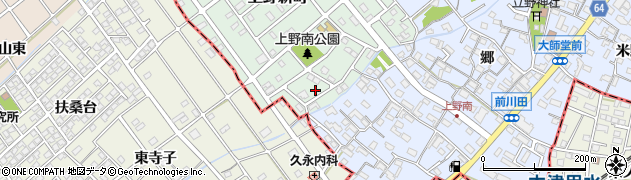 愛知県犬山市上野新町325周辺の地図