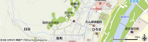 島根県安来市広瀬町広瀬新市町1483周辺の地図