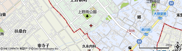 愛知県犬山市上野新町324周辺の地図