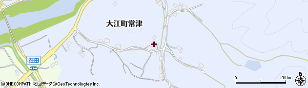 京都府福知山市大江町常津573周辺の地図