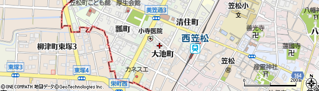 井村自転車店周辺の地図
