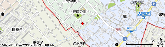 愛知県犬山市上野新町323周辺の地図