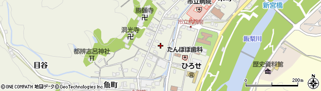 島根県安来市広瀬町広瀬新市町1555周辺の地図