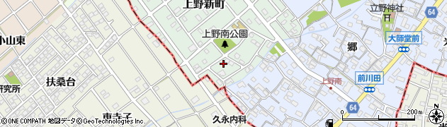 愛知県犬山市上野新町331周辺の地図