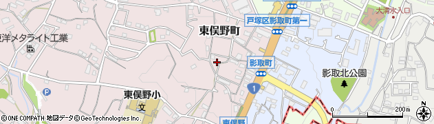 神奈川県横浜市戸塚区東俣野町1087周辺の地図