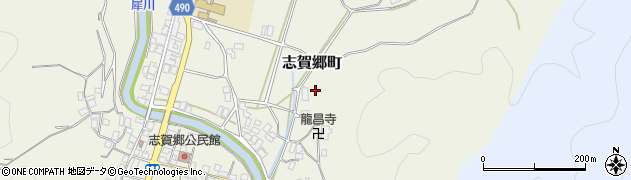 京都府綾部市志賀郷町（山崎）周辺の地図
