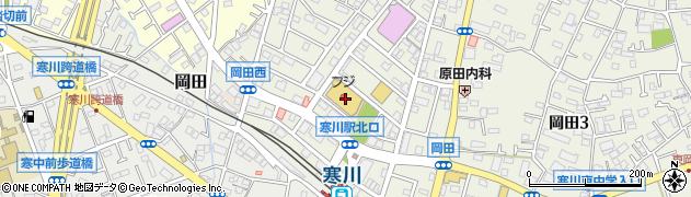 フジ寒川店周辺の地図