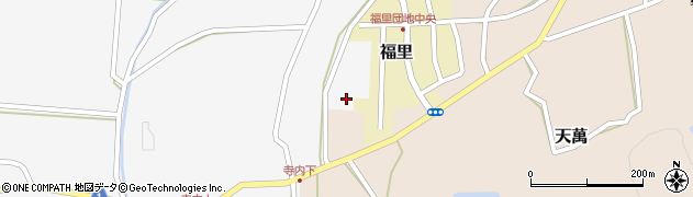 鳥取県西伯郡南部町寺内1322周辺の地図