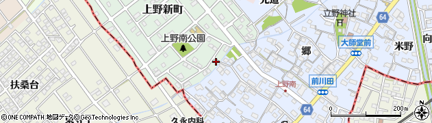 愛知県犬山市上野新町369周辺の地図
