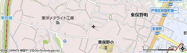 神奈川県横浜市戸塚区東俣野町1150周辺の地図