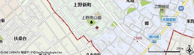 愛知県犬山市上野新町318周辺の地図