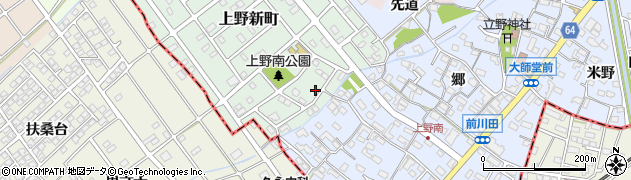 愛知県犬山市上野新町309周辺の地図