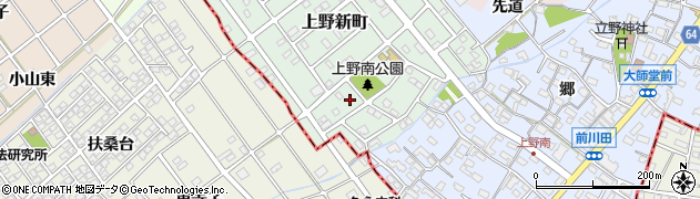 愛知県犬山市上野新町333周辺の地図