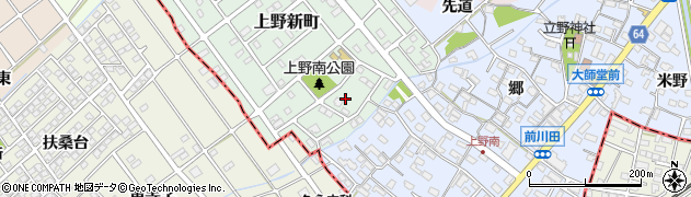 愛知県犬山市上野新町315周辺の地図