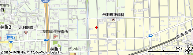 岐阜県大垣市三塚町481周辺の地図