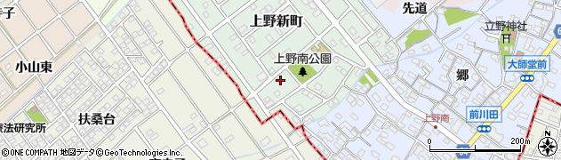 愛知県犬山市上野新町337周辺の地図