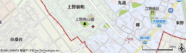 愛知県犬山市上野新町312周辺の地図