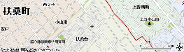 愛知県丹羽郡扶桑町高雄扶桑台104周辺の地図