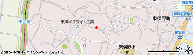 神奈川県横浜市戸塚区東俣野町1157周辺の地図