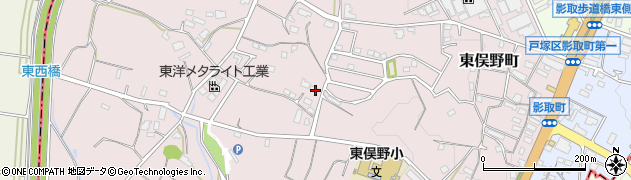神奈川県横浜市戸塚区東俣野町1152周辺の地図