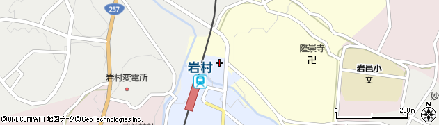 岐阜県恵那市領家2586周辺の地図
