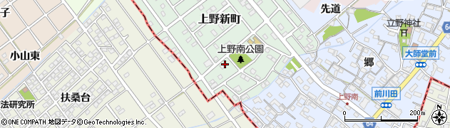 愛知県犬山市上野新町336周辺の地図