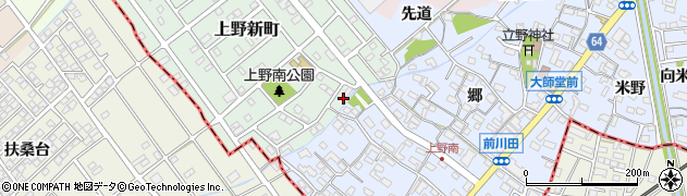 愛知県犬山市上野新町372周辺の地図
