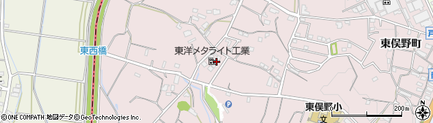 神奈川県横浜市戸塚区東俣野町1168周辺の地図